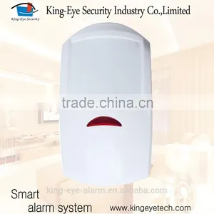 2016 New Design Yellow Touch LCD Arm/disarm Delay CE Approved Wireless Burglar Alarm thumbnail-3