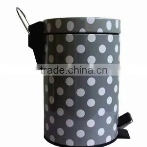 Home Use Stainless Steel Foot Pedal Waste Bin thumbnail-1
