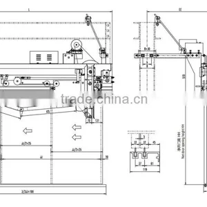 XD1407B Synchronous Belt Drive Side Opening Door Machine / Door Operator for Elevator Cabin thumbnail-5