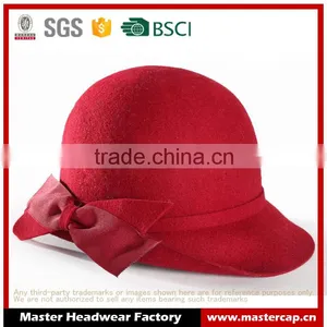 Polyester Cloche Hat Lady Cloche Hats thumbnail-1