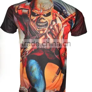 High Quality Custom Men/women Sublimation T-shirt, Short Sleeve t Shirt thumbnail-2