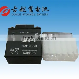Small Rechargeable 12V 2.5Ah Motorcycle Battery 6MF3L-BS thumbnail-1