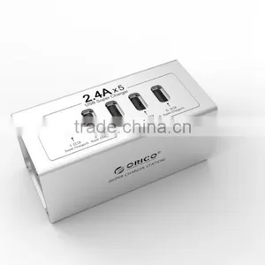 2015 Compact Design Multi USB Charger 5 Port Mobile Phone Charging Station,USB Charging Station for Ipad Stand for OEM/ODM thumbnail-1