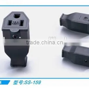 Top Selling Alibabab China ac Power Cord Plug 3 Pin Socket Plug 16A thumbnail-1