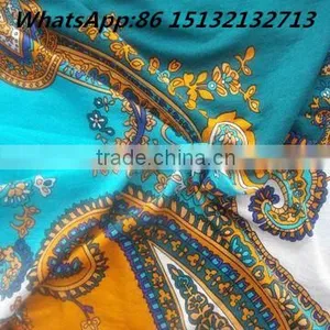 Wholesale Printed Any Pattern Digital Printed 100% Rayon Fabric thumbnail-2