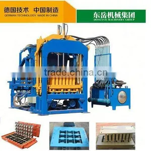 Double Cylinder QT8-15 Automatic Concrete Brick Machine thumbnail-1