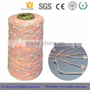 Superior Quality Boutique 1/5.7NM Polyester Feather Yarns for Knitting thumbnail-1
