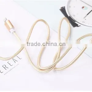 Lighting Usb Cable Nylon Woven USB Cable for I6 Phone Accessory Cable thumbnail-3
