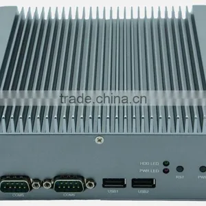X86 Embedded Fanless Box PC Intel 1037U Dual-core CPU MINI Computer thumbnail-1