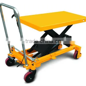 1000KG Mini Scissor Lift Table With Max.height 1000 Mm. thumbnail-1