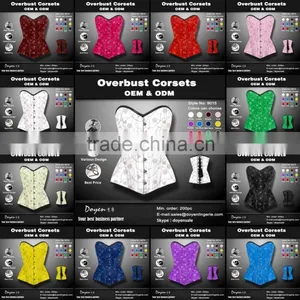 Guangzhou Flower Print Latex Corset Manufacturer Wetlook Posturex Corset thumbnail-2