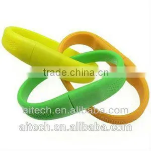 2015 Colorful Wristband Usb 2.0 Driver Promotion Gift Usb Stick Cheap Usb Wristband From SZ Factory thumbnail-5