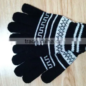 Knitting Gloves With Finger thumbnail-1