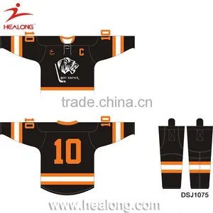 Custom Design Your Own Team Set Hockey Jersey Shirts Sports Wear thumbnail-2