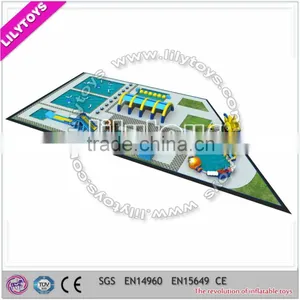 2015 Hot Sale Play Land Water Amusement Park Equipment Pleasure Park for Sale ,outdoor Playground Equipment Amusement thumbnail-1