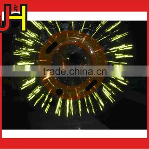2.6m High Quality Giant Light Inflatable Zorb Ball on Night thumbnail-5