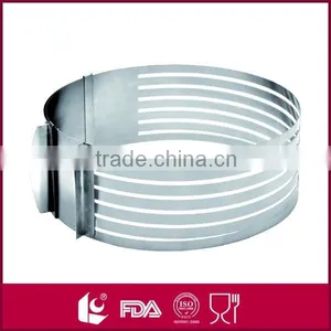 Bakeware Telescopic Stainless Steel Round Cake Mould Ring Shape thumbnail-4