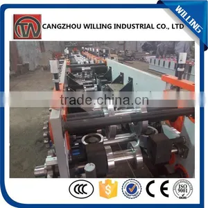 Shutter Steel Door Frame Roll Forming Machine thumbnail-1