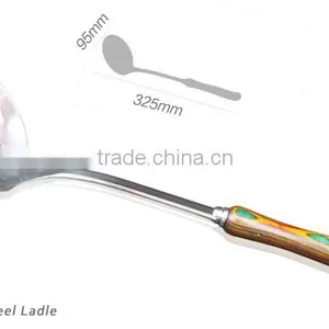 2015 Color Printing Wooden Handle Stainless Steel Kitchenware/ Kitchen Tools/Household Cooking Ware 7PCS/SET S02 thumbnail-5