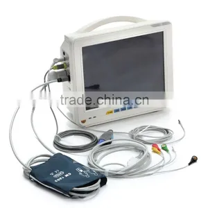 ECG & SPO2& NIBP&TEMP Latest Hot Mini Multi-parameter Patient Monitor thumbnail-6