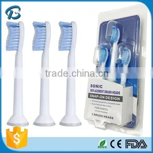 Dupont Tynex 612 Nylon Bristle Material Soft Bristle Standard HX6054 HX6053 for Philips Extra-Soft Sensitive Toothbrush Head thumbnail-1