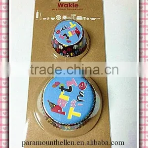 Plastic Tube Cup Cake Package for Supermarket Cupcake Cases Baking Cups thumbnail-2