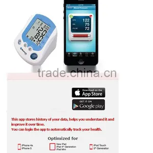 SIFBPM-2.1 Blood Pressure Monitor, Bluetooth, WHO Blood Pressure Classification, Wireless Connection To Your Smart Devices thumbnail-6