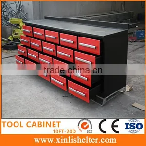 10FT 20 Drawers Wholesale Stainless Steel Tool Box thumbnail-5