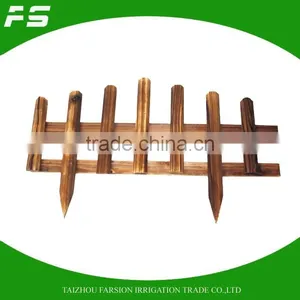 Outdoor Wood Barrier Garden Fencing Wood Picket Barrier thumbnail-1