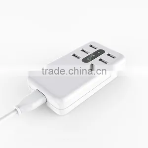 Usb Power Outlet Power Strip Board With 6 Usb Ports Charger thumbnail-2