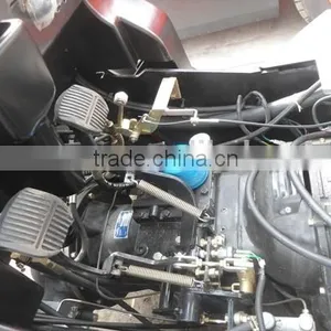 2 Ton Tcm Forklift Manual Dealers With Side Shift Fork and Three Meters Mast thumbnail-5