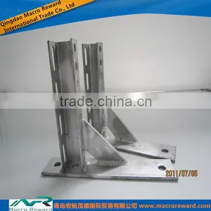 ASTM DIN GB Q235 304 316 Stainless Steel Strut Channel or Bracket thumbnail-1