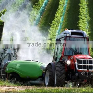Trailer Tank Boom Air Blast Sprayer Use in Orchard Vineyard Fruit Farm thumbnail-1