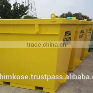 4 Cbm Metal Skip Container Bin thumbnail-1