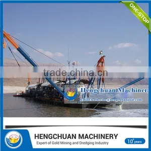 100% New Hydraulic Cutter Suction /Mud Cleaning Dredger In China thumbnail-2