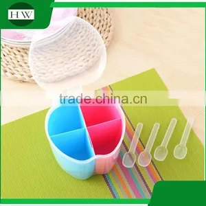 Kitchen Accessories Plastic Seasoning Pot Condiment Container Spice Pots Box Tin Bottle Jar With Spoon thumbnail-5