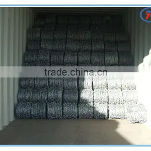 Barbed Iron Wire Mesh Fence/hot Dip Galvanised Barbed Wire thumbnail-6