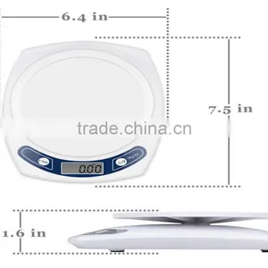 5000g/1g 5kg Food Diet Postal Kitchen Digital Scale Scales Balance thumbnail-2