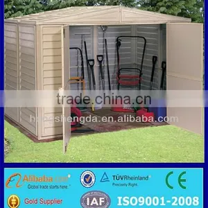 Modern High Quality Metal Frame Garden Shed for Sale thumbnail-4