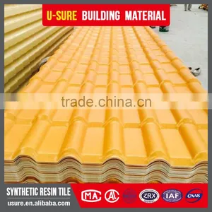 Lasting Color Plastic Spanish Style Synthetic Resin Roof Tile thumbnail-1