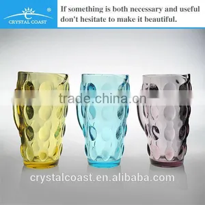 Colored Bubble Giant Glass Beer Mugs Wholesale thumbnail-1