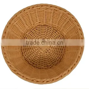 Round PP Plastic With Metal Wire Structure Bread Baskets Trays thumbnail-1