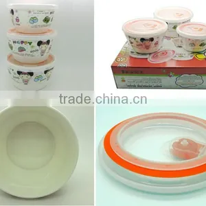 Fashion China Style Easy Open Ceramic Lunch Box thumbnail-1