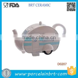 Novelty Ceramic Caravan Teapot Christmas Novelty Gift thumbnail-1