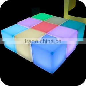16 Colors Rechargebale Plastic Cube Lamp ,lamps Led for Home Living Outdoor thumbnail-1