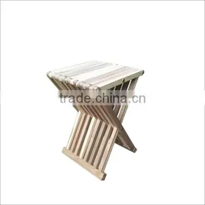 High Quality Best Selling Eco Friendly Natural Wood Stool From Viet Nam thumbnail-1
