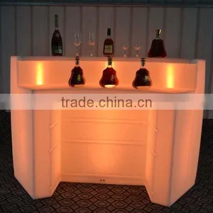 Waterproof Led Bar Furniture Big Size Table,portable Bar Counter Table With RGBW thumbnail-5