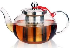 Borosilicate Lampworking Pyrex Glass Tea Pot600ml,800ml,1000ml thumbnail-3