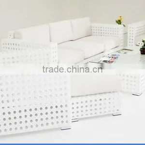Rattan Furniture Outdoor Aluminum Sofa Set thumbnail-3