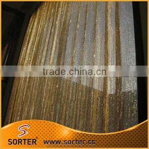 High Quality Metal Sequin Fabric Bedroom Curtains thumbnail-1